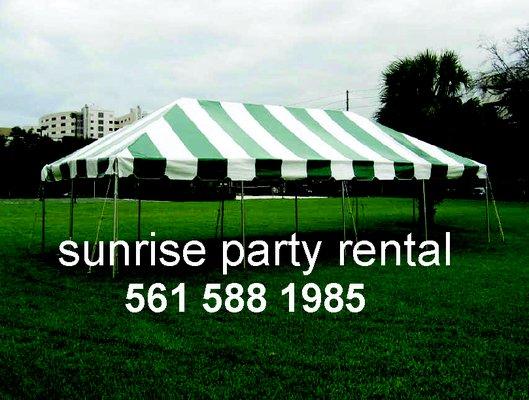 we have all size of tent white or white and green tent