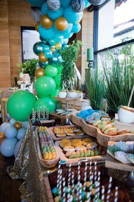 Bright Dessert Bar for a fabulous wedding!