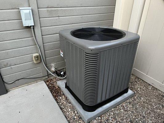 Rheem 16 SEERS Heat Pump Hybrid AC