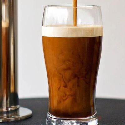 Nitro Cold Brew

Freshly made by our signature roast cold brewed and kegged here in the shop and infused with nitrogen - always on tab