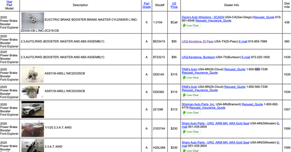 Here's a picture from a site of what everyone is selling the part for. This is Current market price.