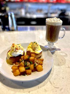 Eggs Benedict Benedict Sliders and Irish Coffee