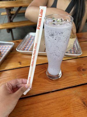 Blueberry Milkshake