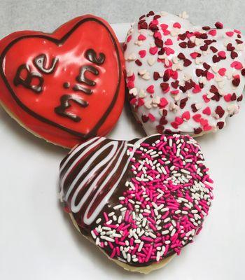 Valentine's Day donuts