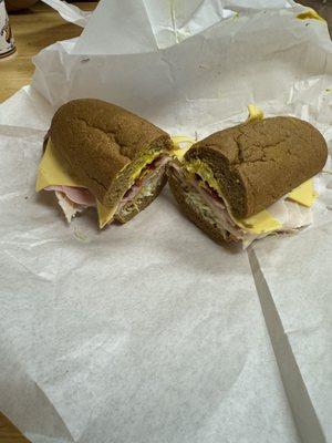 Club sub on wheat