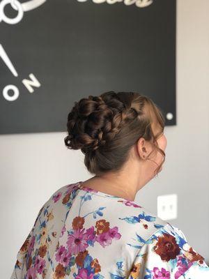 Wedding hair style