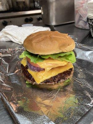 Build a Burger with Hand Cut Fries