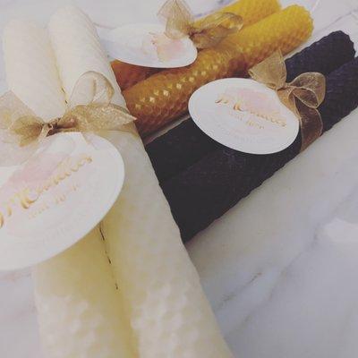 Beeswax candles