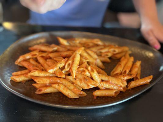 Children's marinara pasta