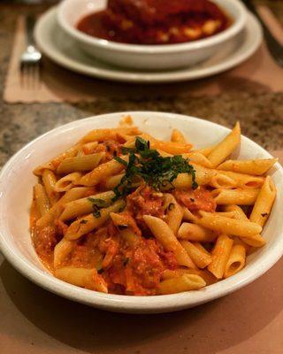 Penne ala vodka