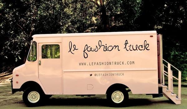 Le Fashion Truck, a mobile boutique!