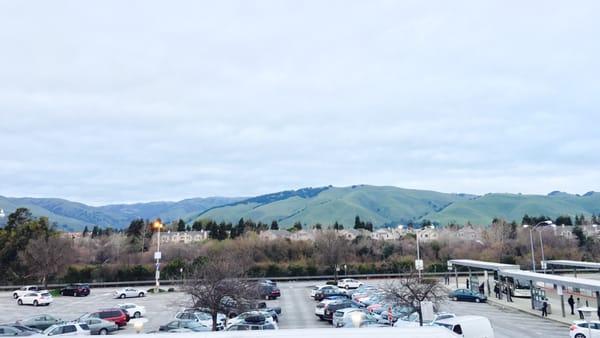 A beautiful view from BART today :)