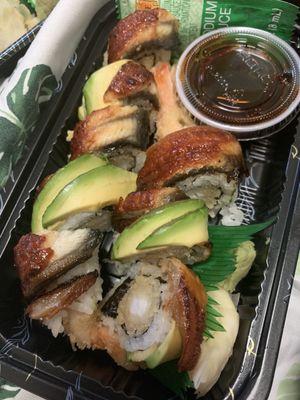 Free Dragon Roll with $85 Purchase