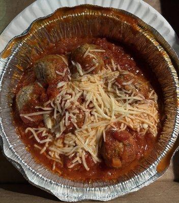 6 Piece Side of Meatballs