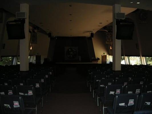 Inside the sanctuary