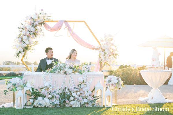 Reception arch decor, 
One stop wedding service