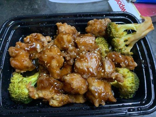 Sesame chicken