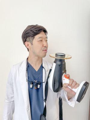 Dr. Park and his mighty X-Ray gun