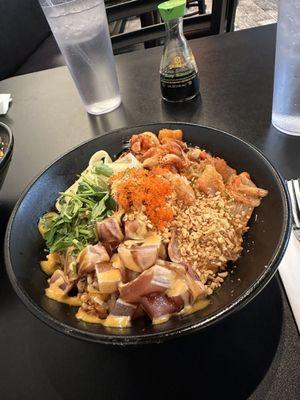 Build Your Own Medium Bowl Spicy Tuna, Salmon, Seared Albacore