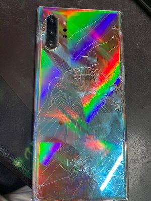 Note 10 back glass