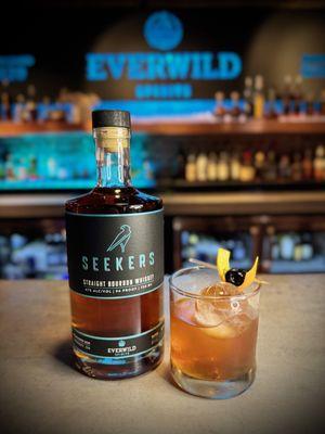 Savor the richness of SEEKERS Straight Bourbon.