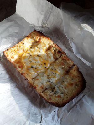 Cheezy garlic bread - so good!  It comes with a side of marinara.