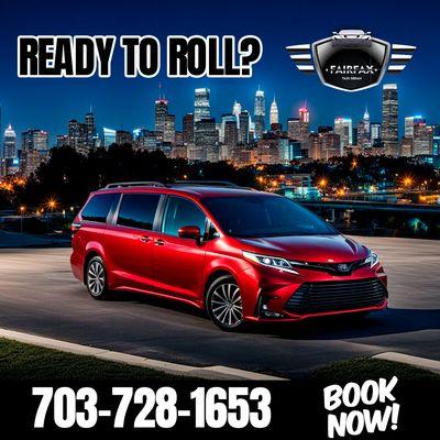 "Headed out in Reston? We're your go-to for a quick and comfy ride--day or night! Book now and let us drive you.