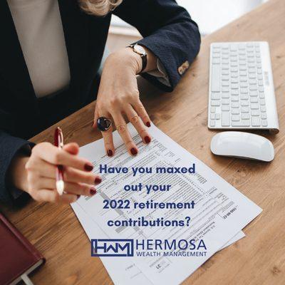 The deadline for making tax year 2022 IRA contributions is approaching quickly! Call today to discuss your investments at (310) 870-8400.