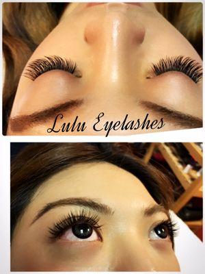 3D volume eyelashes extension by lulu