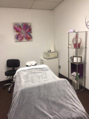 One of the massage areas