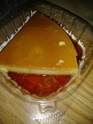 Flan best Mexican dessert.