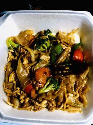 Chicken Drunken noodle