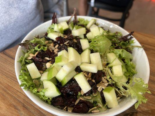 Forgot the name - salad with seeds, apple and lemon vinaigrette