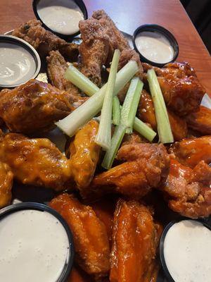 Traditional wings