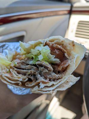 Shawarma wrap