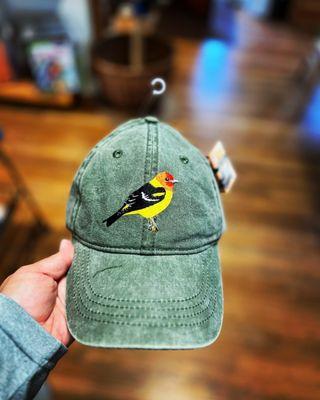 My new hat!! I love it! Money supports the Audubon society!