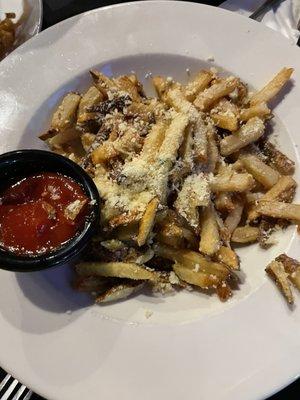 Garlic Parmesan fries