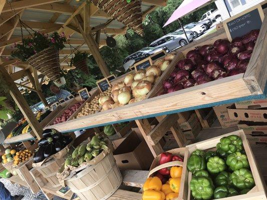 Small roadside market