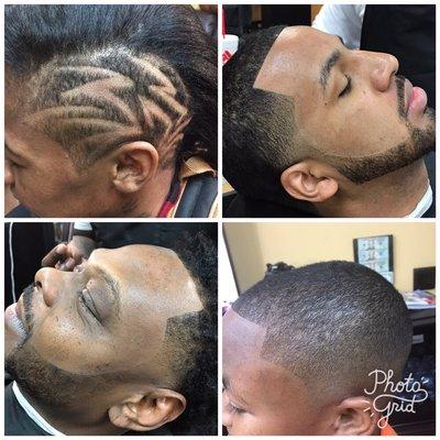 Come by Cut Master's Barbershop today and get a signature cut