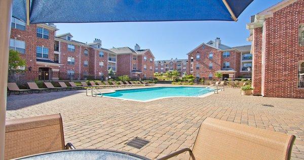 Lounge by the pool