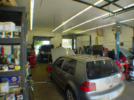 Inside Bob's Garage