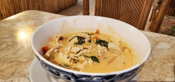 Panang chicken curry