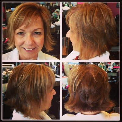 Hair cut & color by Tyler Collins