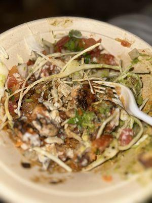 PAN SEARED ADOBO SHRIMP BOWL