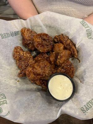 Boneless wings