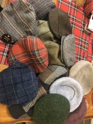 Irish & Scottish ballcaps, hats, Tams