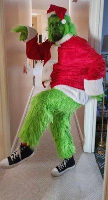 Don't worry, the only thing our Grinch will steal is your heart!