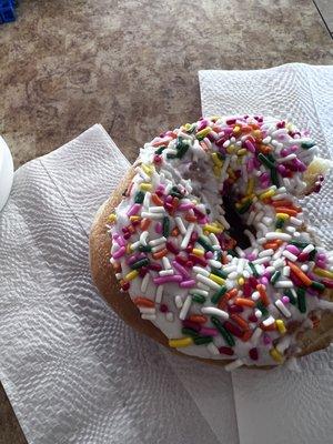 Vanilla sprinkles