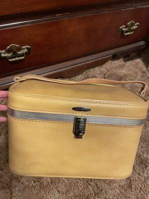 Vintage Travel Case with key