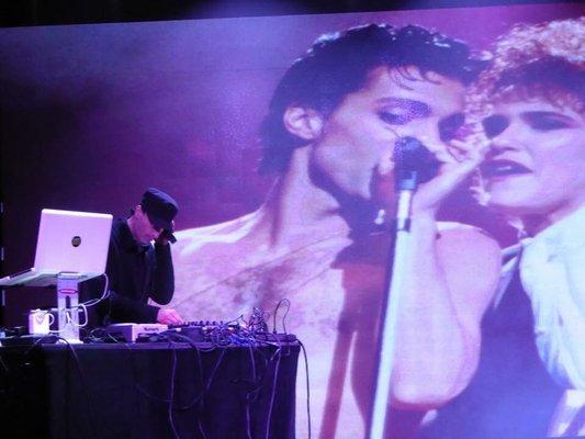 Dj non at our Prince tribute night